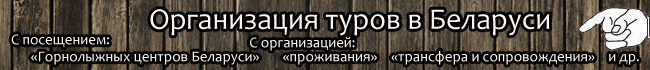 Организация отдыха в Беларуси Организация отдыха в Беларуси